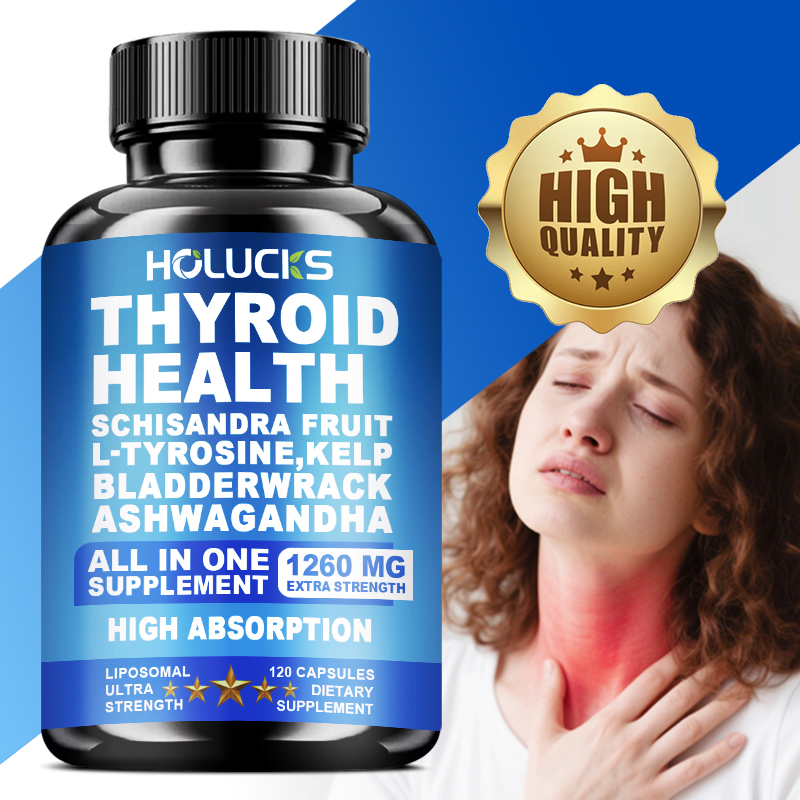 Health Wellness Usa - Complexo para Saúde da Tireoide, Suporte