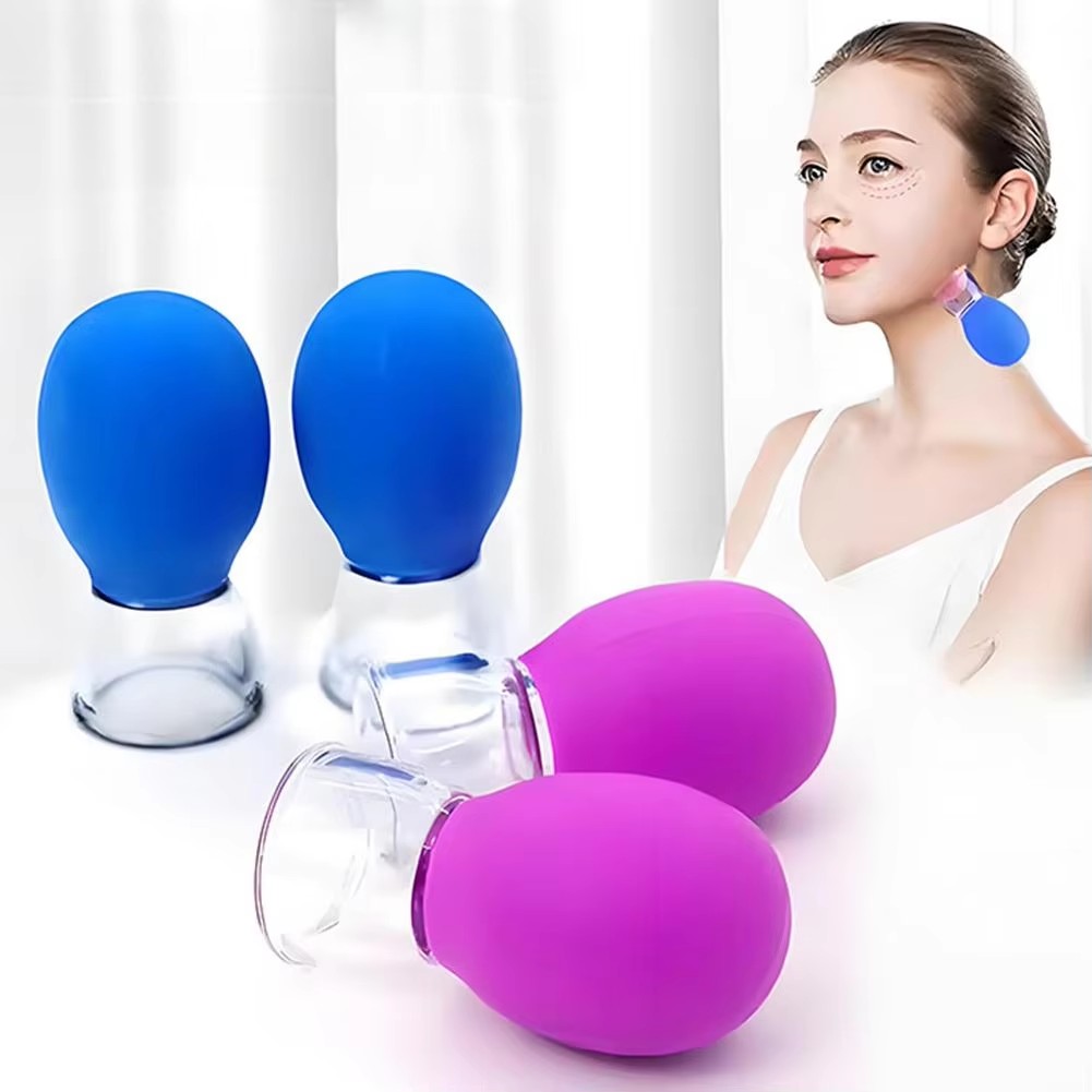 Cupping Therapy Set - Conjunto de Ventosas Faciais de Silicone