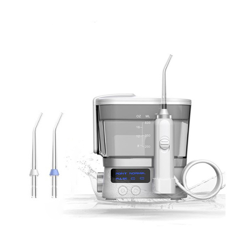 Oral Irrigator Flosser - Irrigador oral dental recarregável, fio dental