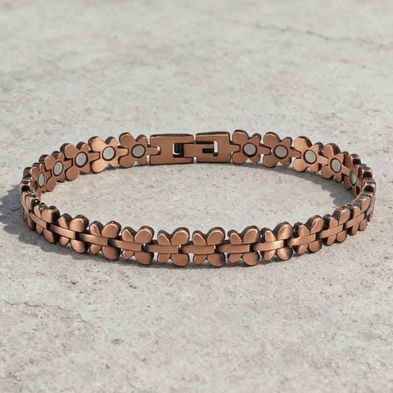 Health Wellness Bracelet - Pulseira de Terapia Magnética de Cobre