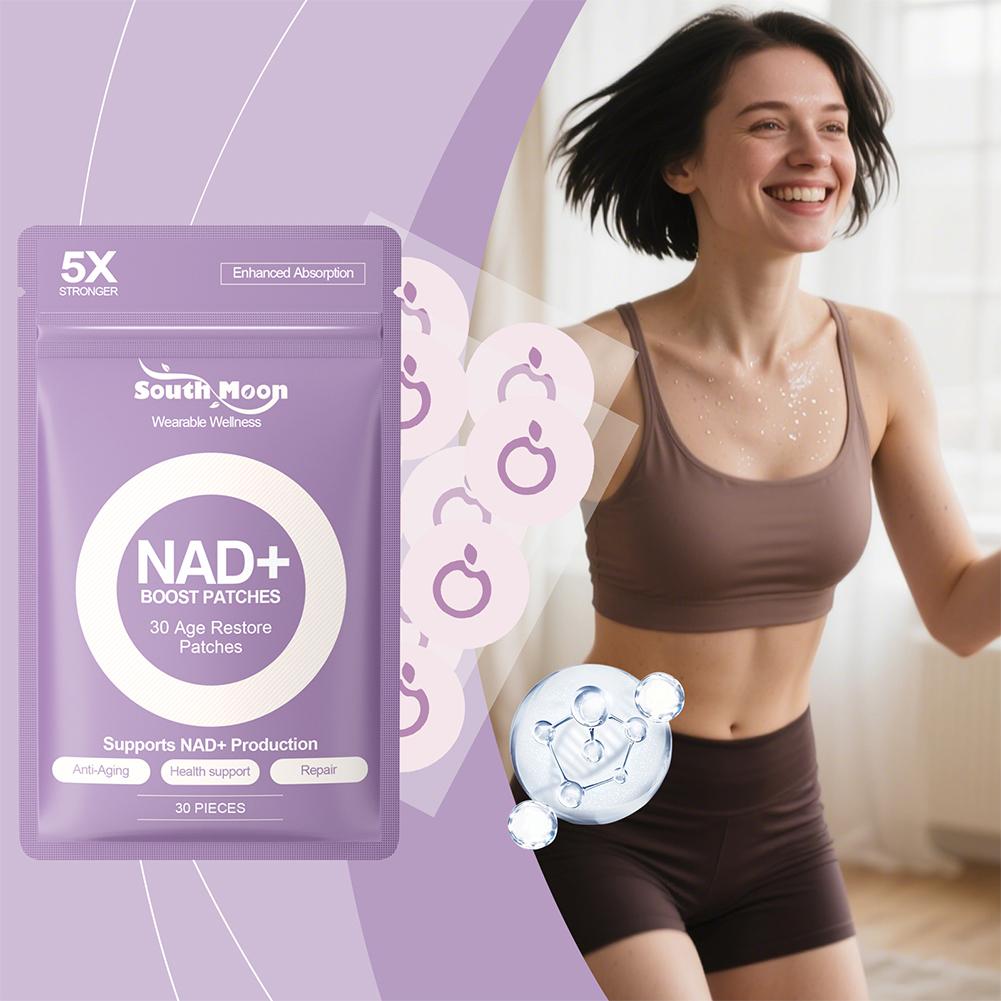 Adesivos NAD+ Boost 1/3/5 Paco - Health And Wellness Promotion avaliação e preço