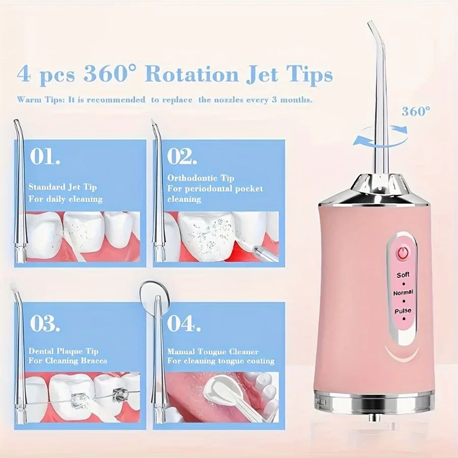 Conjunto de 4/8/12 Peças de Bi - Oral Irrigator Flosser avaliação e preço