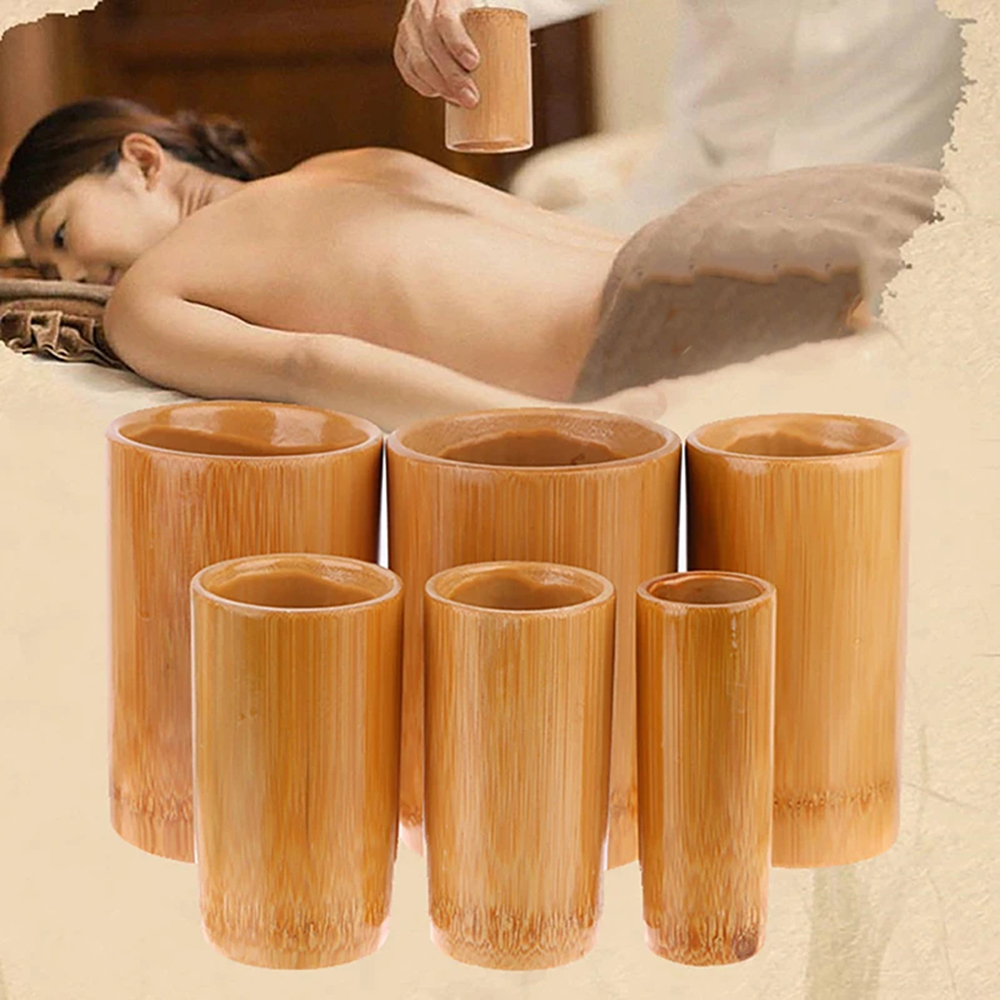 Copa de Bambu para Conjunto Tr - Cupping Therapy Set avaliação e preço