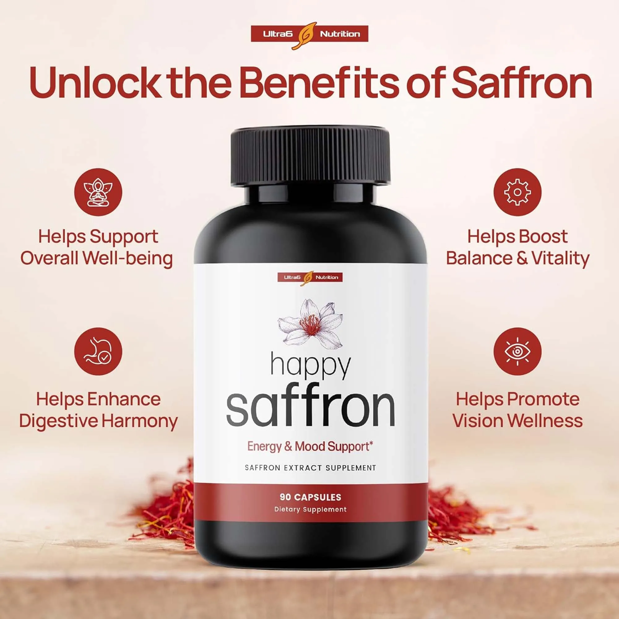 Cápsulas de Extrato de Açafrão - Health And Wellness Promotion avaliação e preço