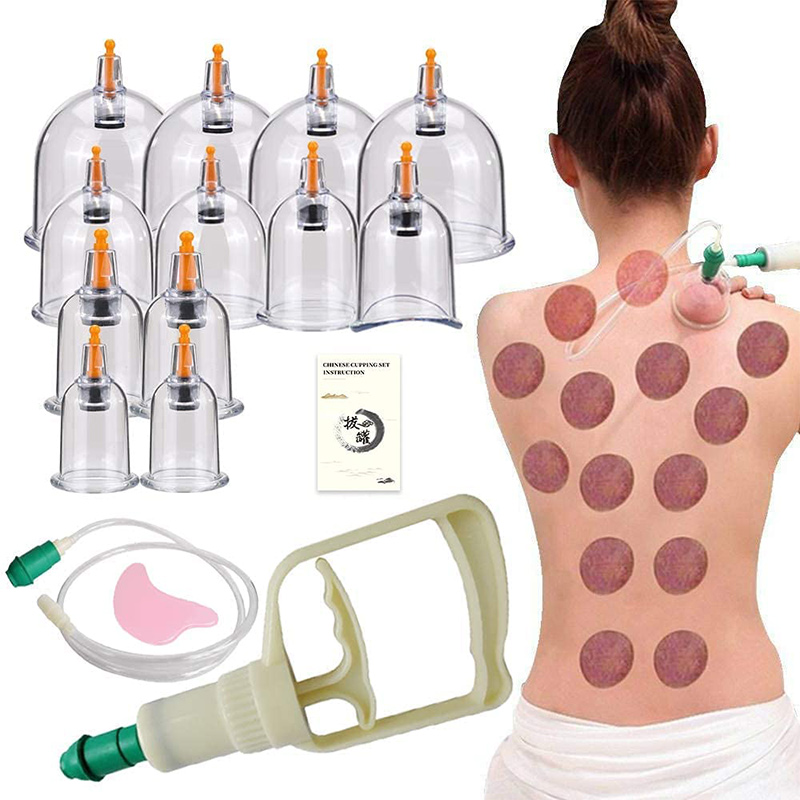 6 ou 24 peças ventosas massage - Cupping Therapy Set avaliação e preço