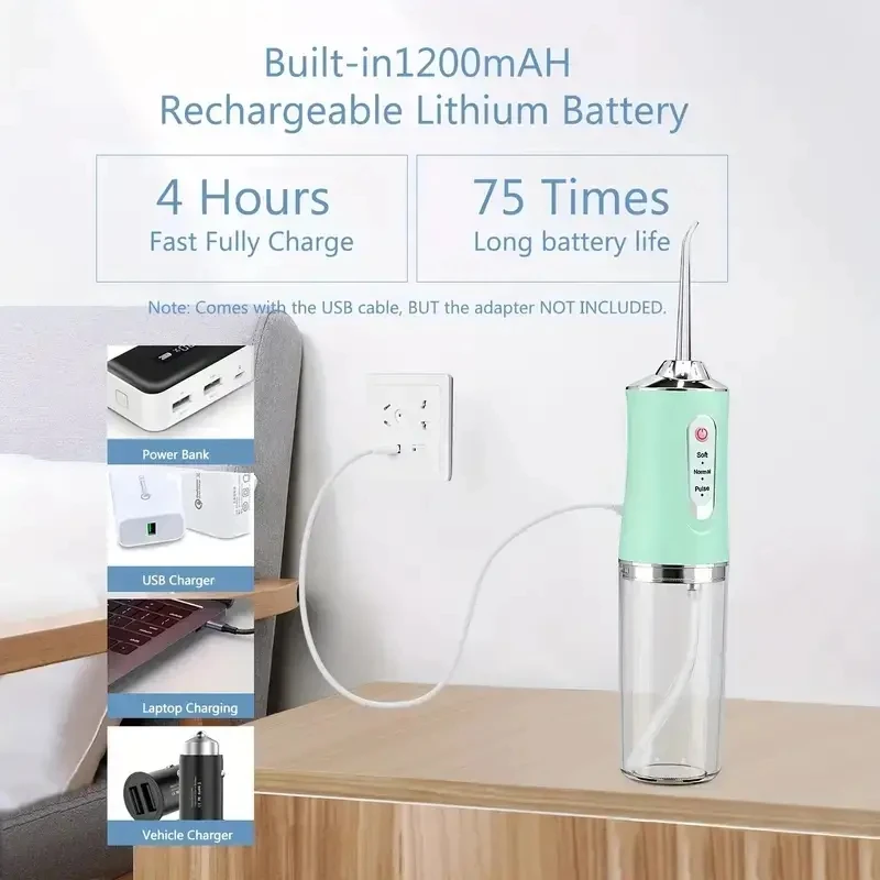 Irrigador oral elétrico inteli - Oral Irrigator Flosser avaliação e preço