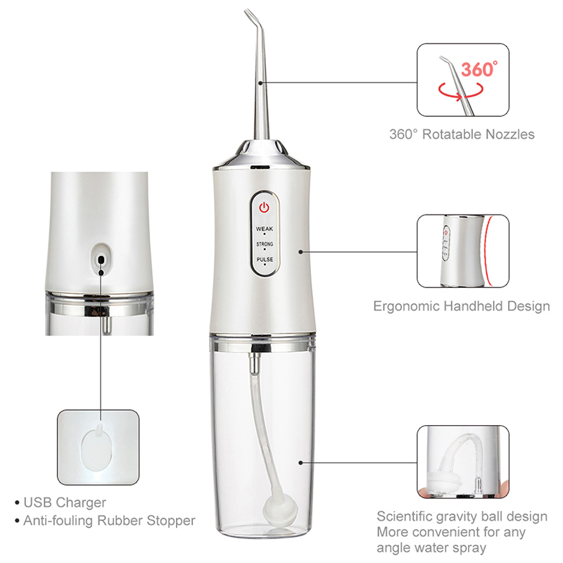 Irrigador oral elétrico inteli - Oral Irrigator Flosser avaliação e preço