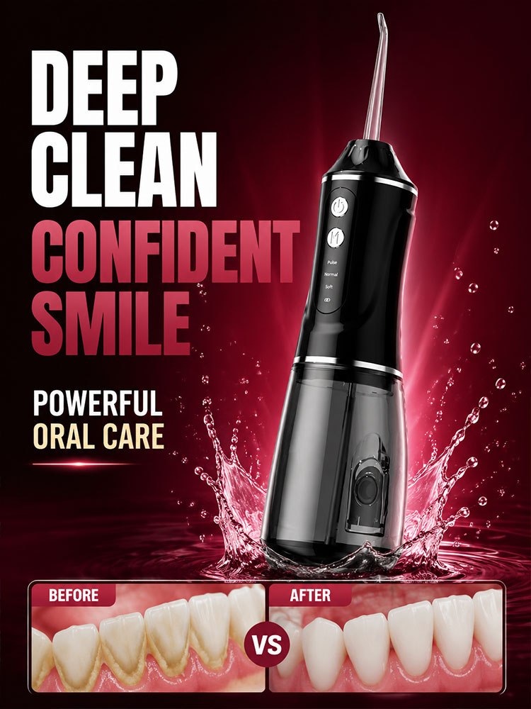 Irrigador Oral Portátil com 3  - Oral Irrigator Flosser avaliação e preço