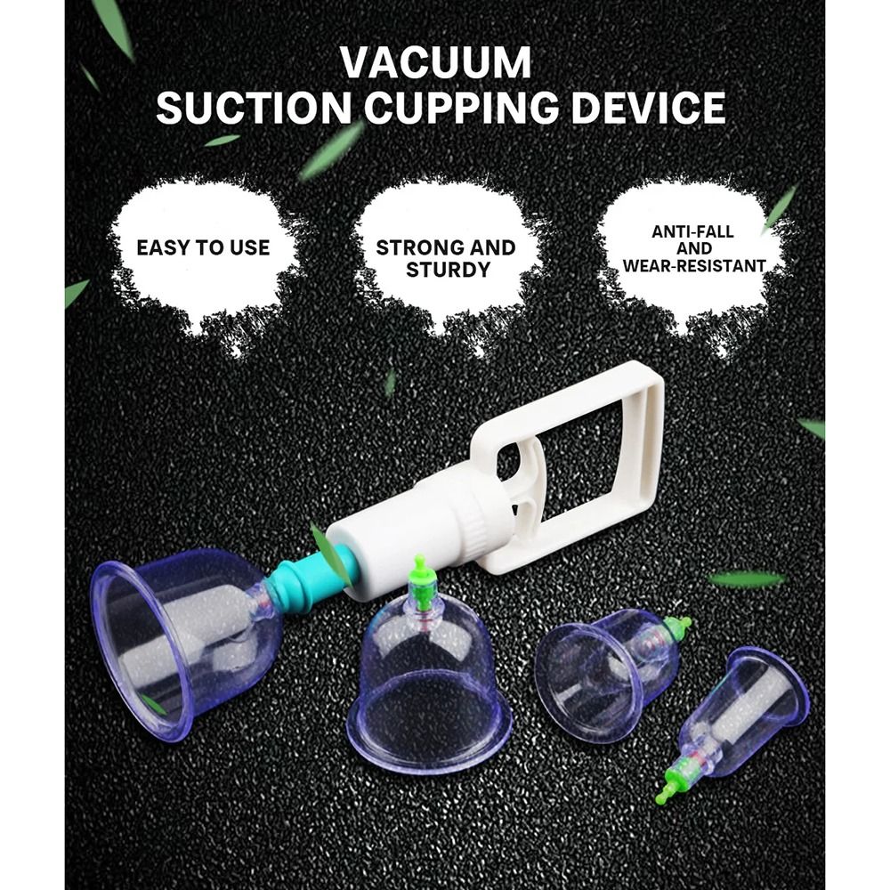 Conjunto de 8 Peças de Ventosa - Cupping Therapy Set avaliação e preço