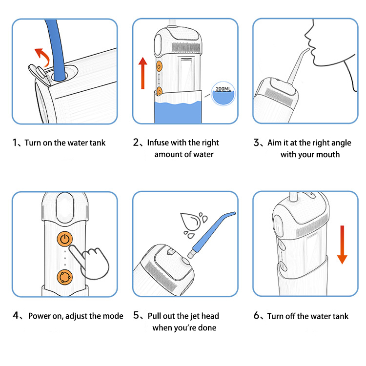 Água flosser ipx7 sem fio irri - Oral Irrigator Flosser avaliação e preço