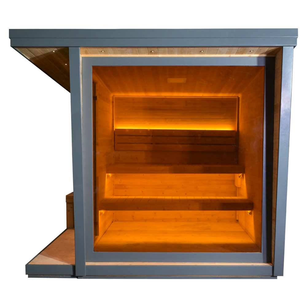 Sauna Moderna ao Ar Livre Pers - Health Wellness Spa avaliação e preço